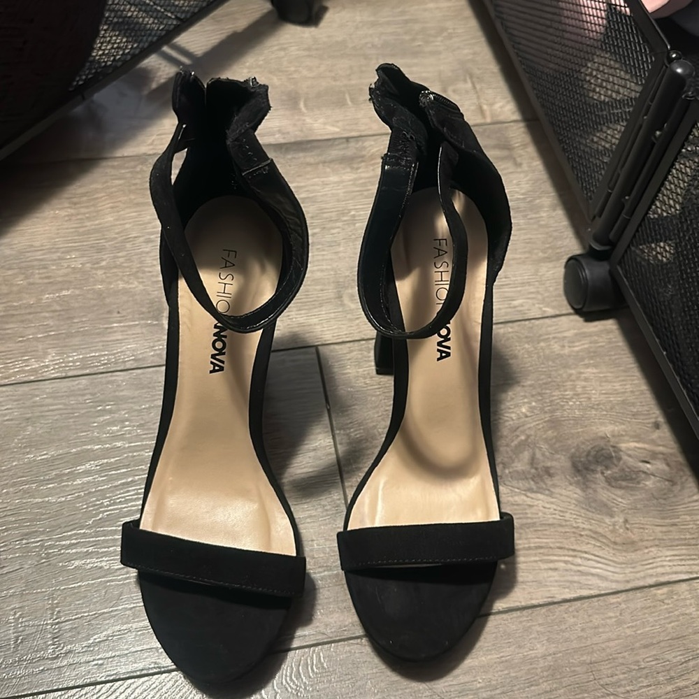 Fashion Nova Black Heels